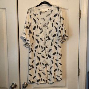 Lightweight cardigan, NWOT, Lg